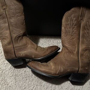 Ariat Brown Heeled Boots
